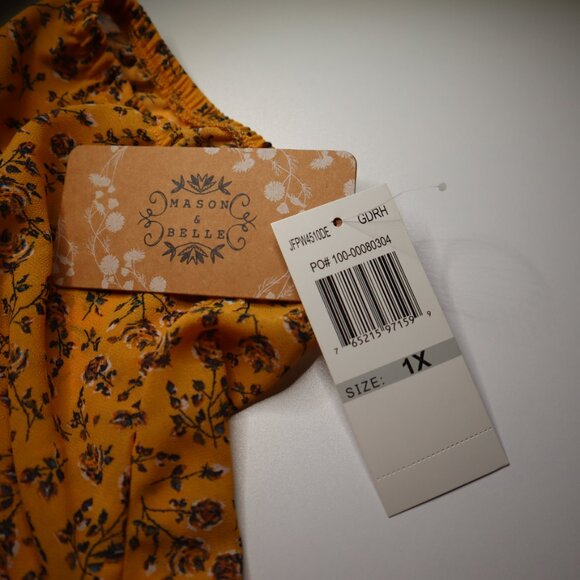 Mason & Belle Blouse, 1X. NWT - Picture 4 of 5